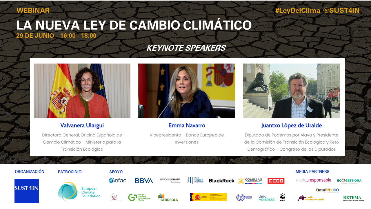 Webinar Nueva Ley de Cambio Climático