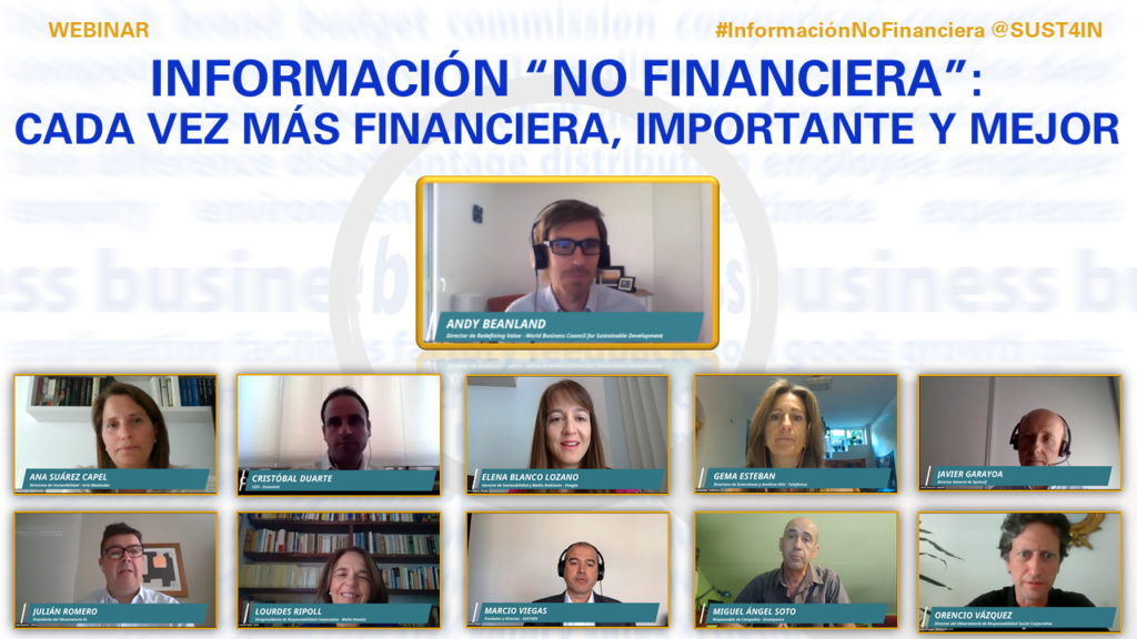 INFORMACIÓN NO FINANCIERA