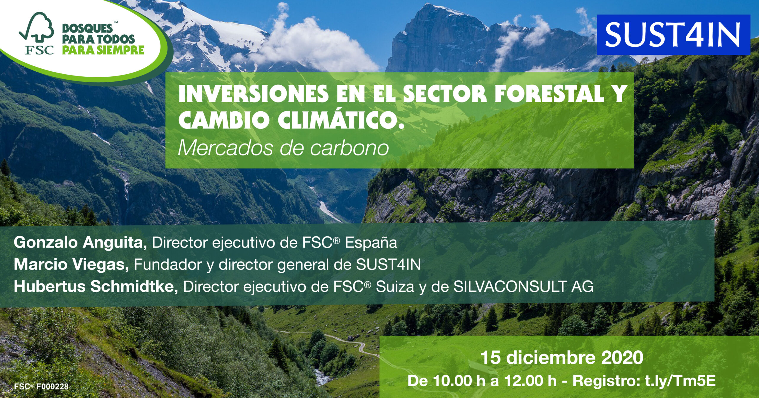 Las inversiones en el sector forestal y cambio climático