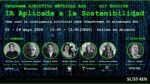 Cartel curso IA Aplicada a la Sostenibilidad – XII Edición SUST4IN Academy · 25-29 mayo 2026 · Online