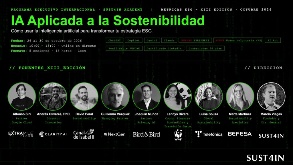 IA aplicada a la Sostenibilidad